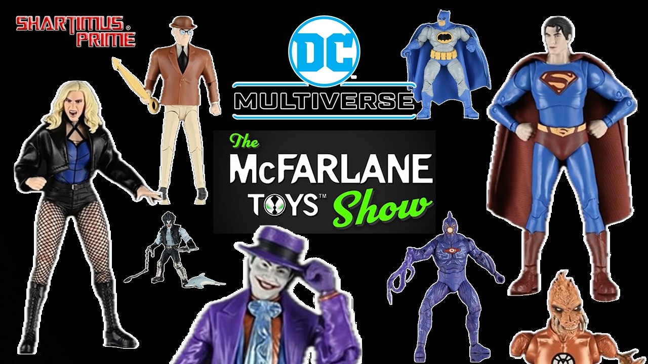 NEW DC Multiverse McFarlane Toys Revealed Joker, Superman, Black