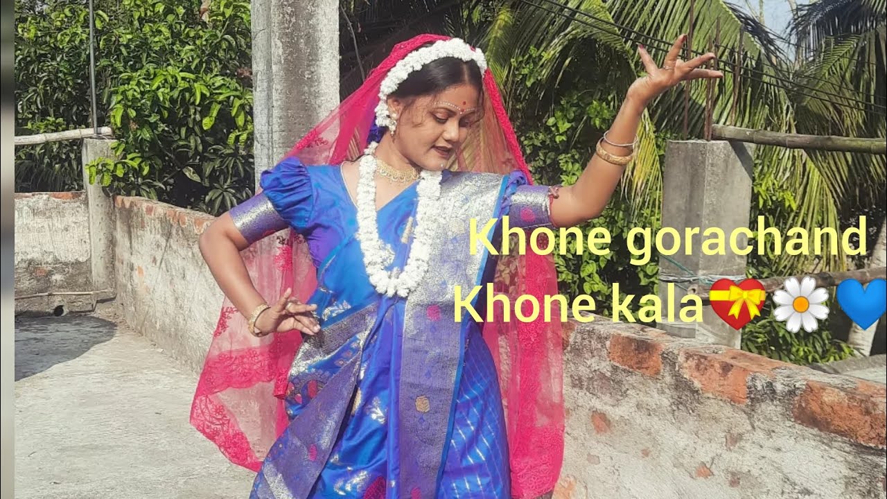 Ki sundor gaan💙🌼khone gorachand khone kala❤🌼Dance cover by Moumita maity ❤