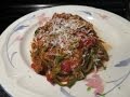 Adventues In Cooking: Pasta Sauce &amp; Spaghetti (Zucchini Noodles)