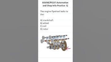ASVAB/PiCAT Automotive and Shop Info Practice Test Question #acetheasvab with #grammarhero