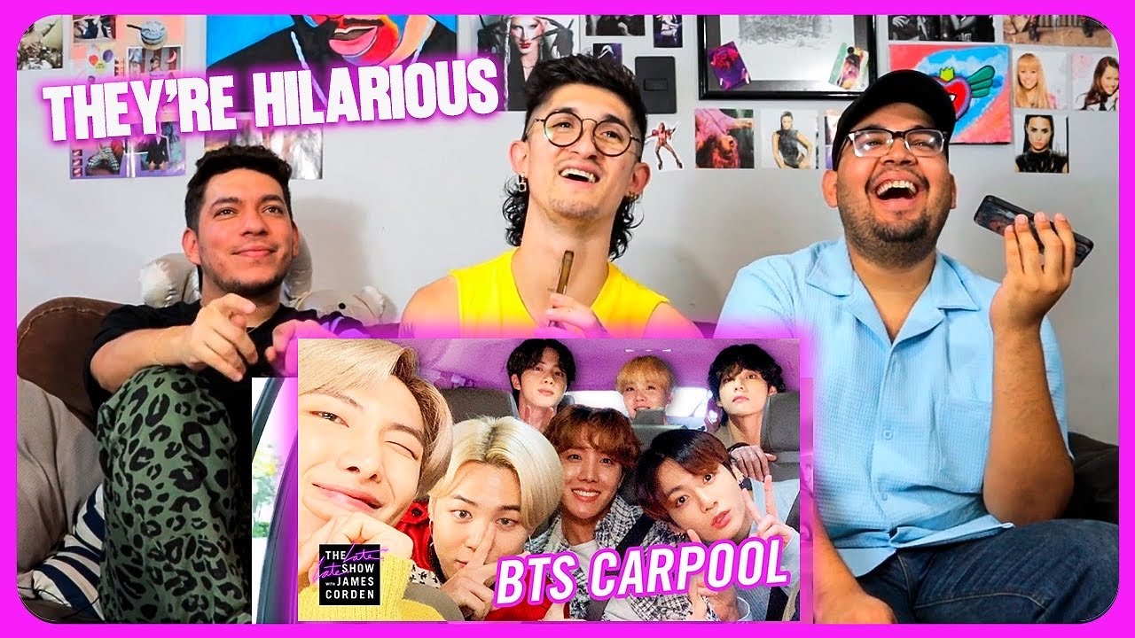 NOVATOS EN K-POP REACCIONAN A BTS - CARPOOL KARAOKE| ENTRE AMIXES✨