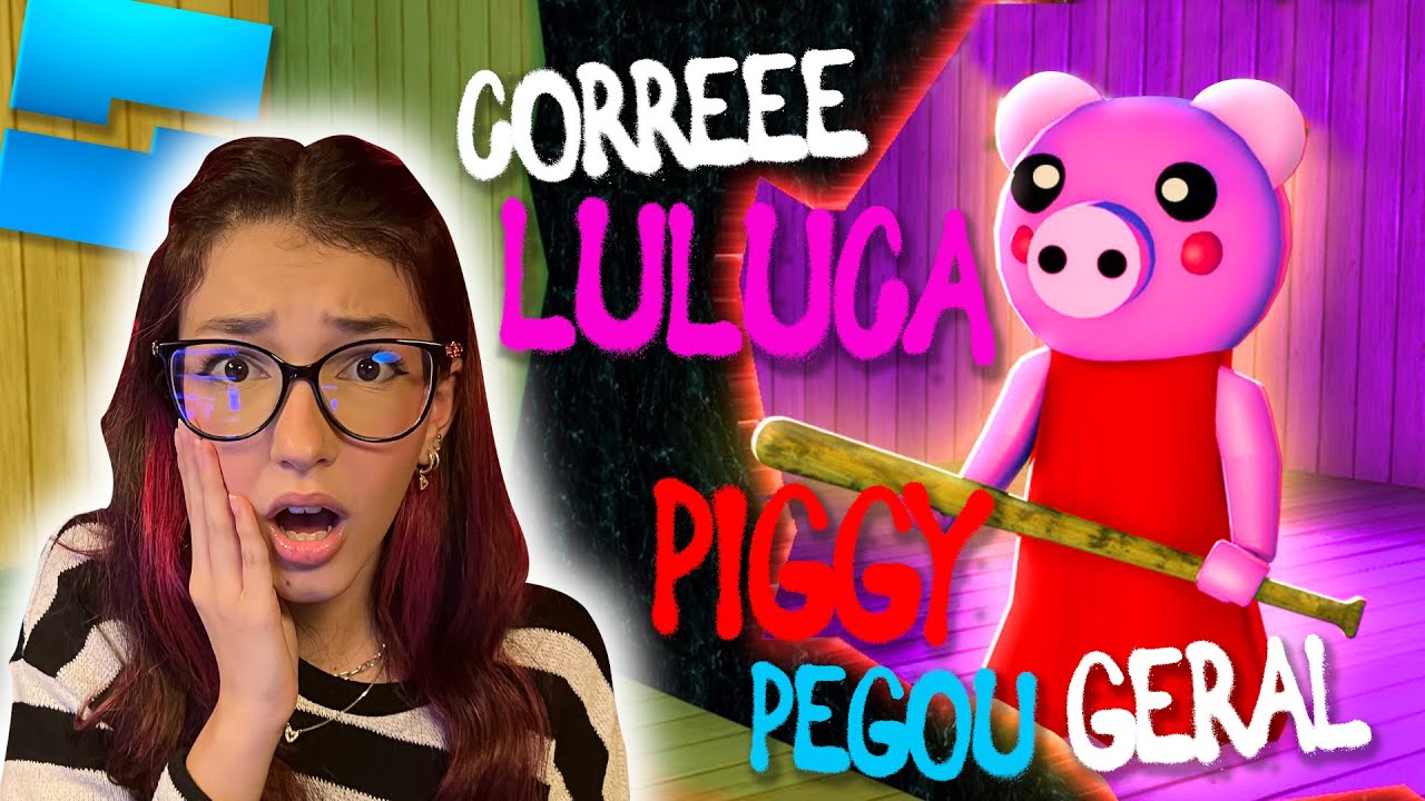 ROBLOX  Corre Luluca, A Piggy pegou geral!!!! HAHAHAHAHA (Piggy) 