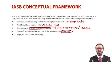 IASB Conceptual Framework - introduction - ACCA Financial Reporting (FR)