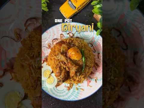 The lazy one pot Biryani - with Aloo definitely #recipes