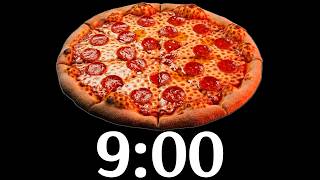 9 Minute Timer Bomb Pizza 🍕💣 | Fun Countdown Timer with Sound