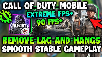 FIX FPS DROP IN CALL OF DUTY MOBILE | CONFIG CODM USING 90FPS+ OPTIMIZATION METHOD!