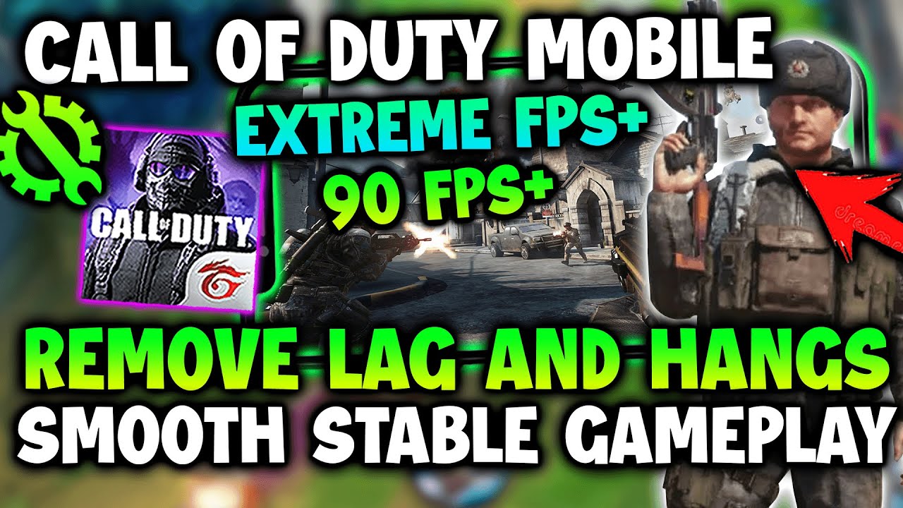FIX FPS DROP IN CALL OF DUTY MOBILE | CONFIG CODM USING 90FPS ...