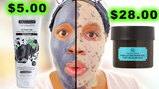 Freeman Charcoal Mask vs. The Body Shop Charcoal Mask! Freeman Face Mask vs. Body Shop Face Mask