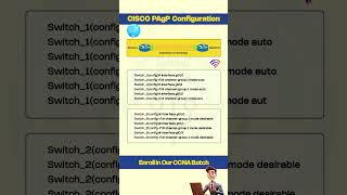 Pagp Configuration Commands