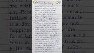 Best speech on republic day in English viral 26january trending shorts republic speech