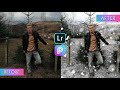 Turn Any Photo Into Winter Photo | Lightroom Mobile &amp; PicsArt Tutorial