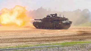 M1A2SEPV3 Firing - Sullivan Cup 2024 - Ft. Moore, Georgia