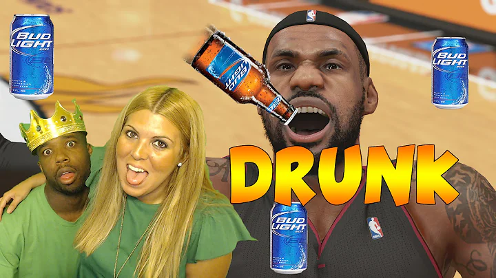 Nba 2k14| Funny Drunk Night With Ashley And Cash L...