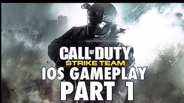 CALL OF DUTY STRIKE TEAM IOS WALKTHROUGH PART 1