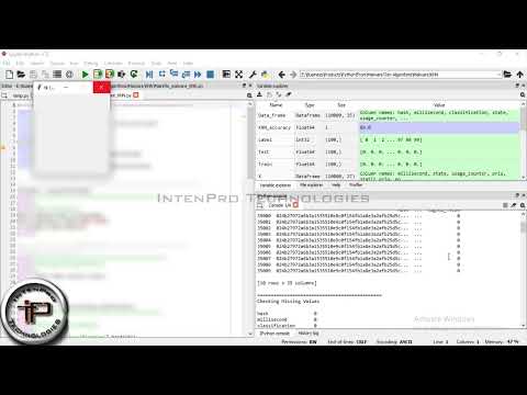 Classification of Malware and Normal Data by KNN Classifier in Data Mining Using PYTHON Project