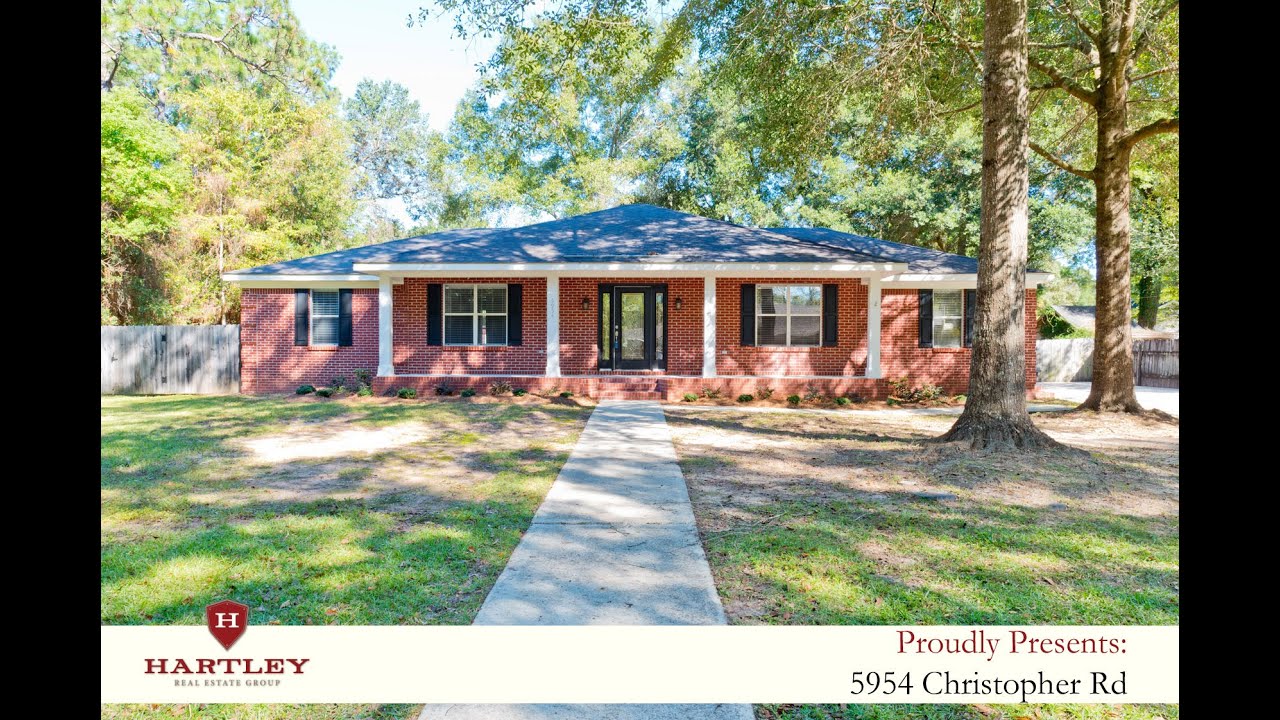 5954 Christopher Rd Satsuma, AL Hartley Real Estate Group YouTube