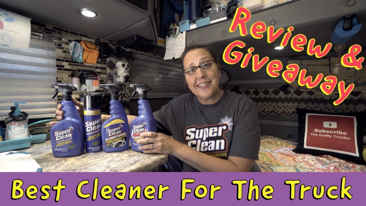 BEST CLEANER FOR THE TRUCK Super Clean Review & GIVEAWAY (giveaway