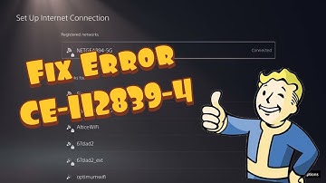 How To Fix PS5 Error CE-112839-4