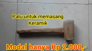 DIY palu untuk memasang keramik dari barang bekas
