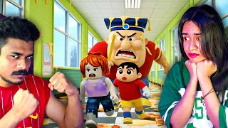ESCAPE FROM SCARY SCHOOL IN ROBLOX GONE WRONG!😱 ⁨@maalbro⁩
