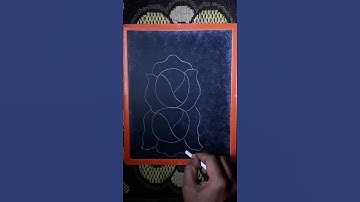 How to draw Cabbage 🥬 step by step with number 8 #cabbage #shorts #drawing