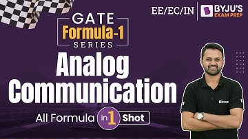 Analog Communication Formulas | GATE Formula Revision | GATE 2023 EE/EC/IN | BYJU