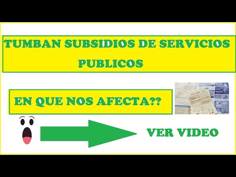 Video: Cómo Obtener Un Subsidio Para Las Facturas De Servicios Públicos