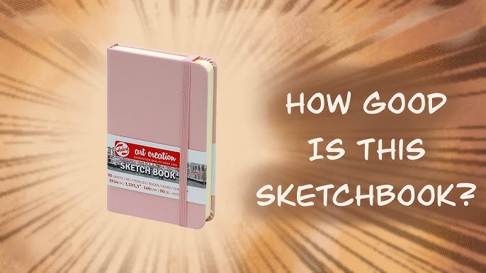 Talens Art Creation Sketchbook Review ✨ pencil, ink, markers