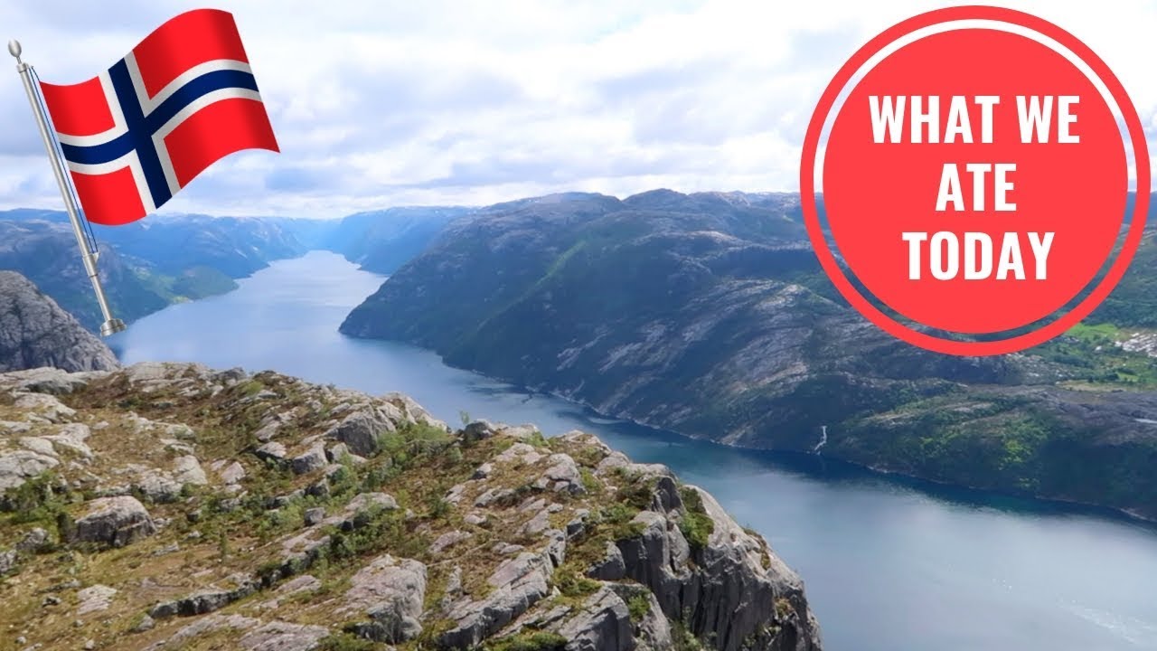 HIKE TO THE PULPIT ROCK, NORWAY! (Day 2) | Food Diaries: What We Ate Today - Yum It