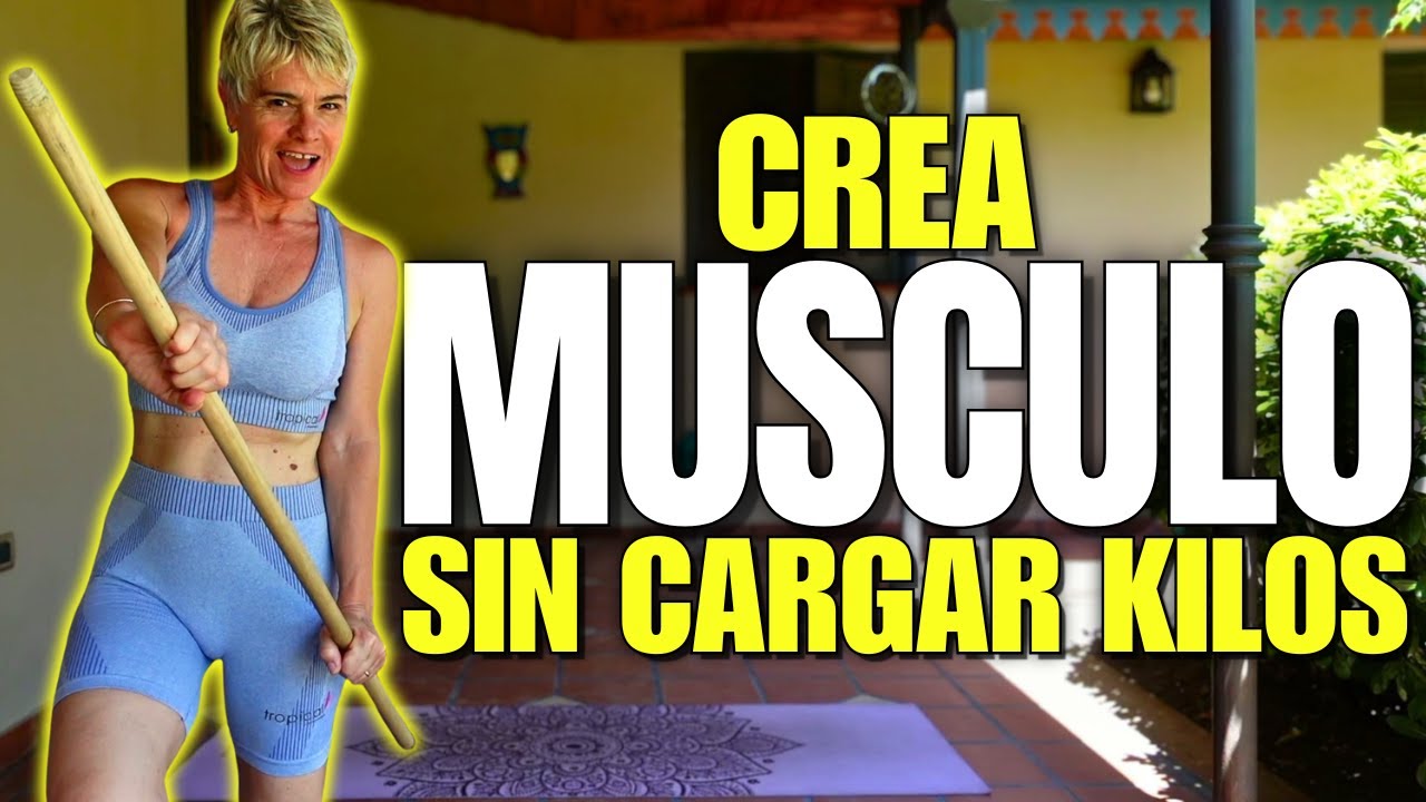 TONIFICA SIN PESAS: Rutina Completa con Palo de Escoba en Casa | Cuerpo Activo TV