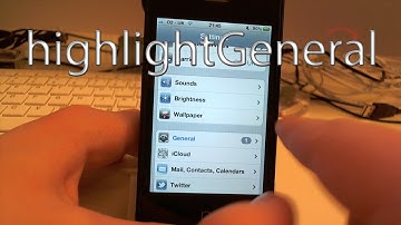 Highlight The General Settings Tab | highlightGeneral Cydia Tweak Review