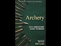 Archery Its History And Forms