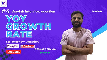YOY growth rate | SQL Interview Question | Data Analyst |