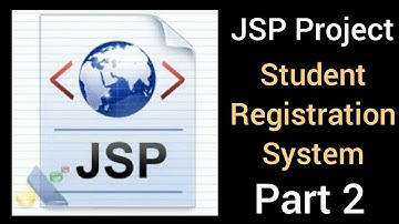 JSP Project Student Registration System (Part 2)
