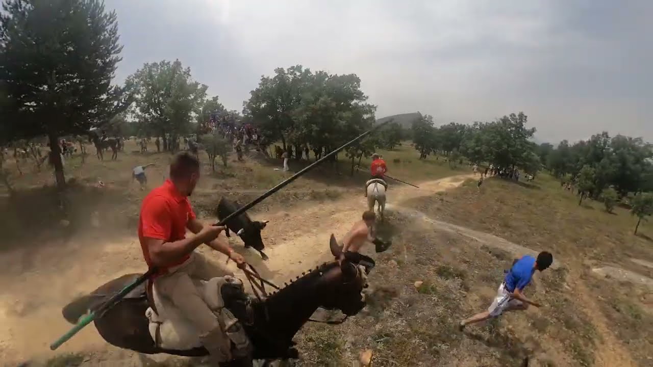 SACA DE SORIA 2024 // A CABALLO CON GOPRO
