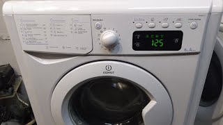 обзор инструкция стиральная машина Indesit IWSE 6125