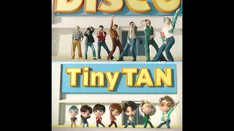 TinyTan and BTS Dynamite comparison!