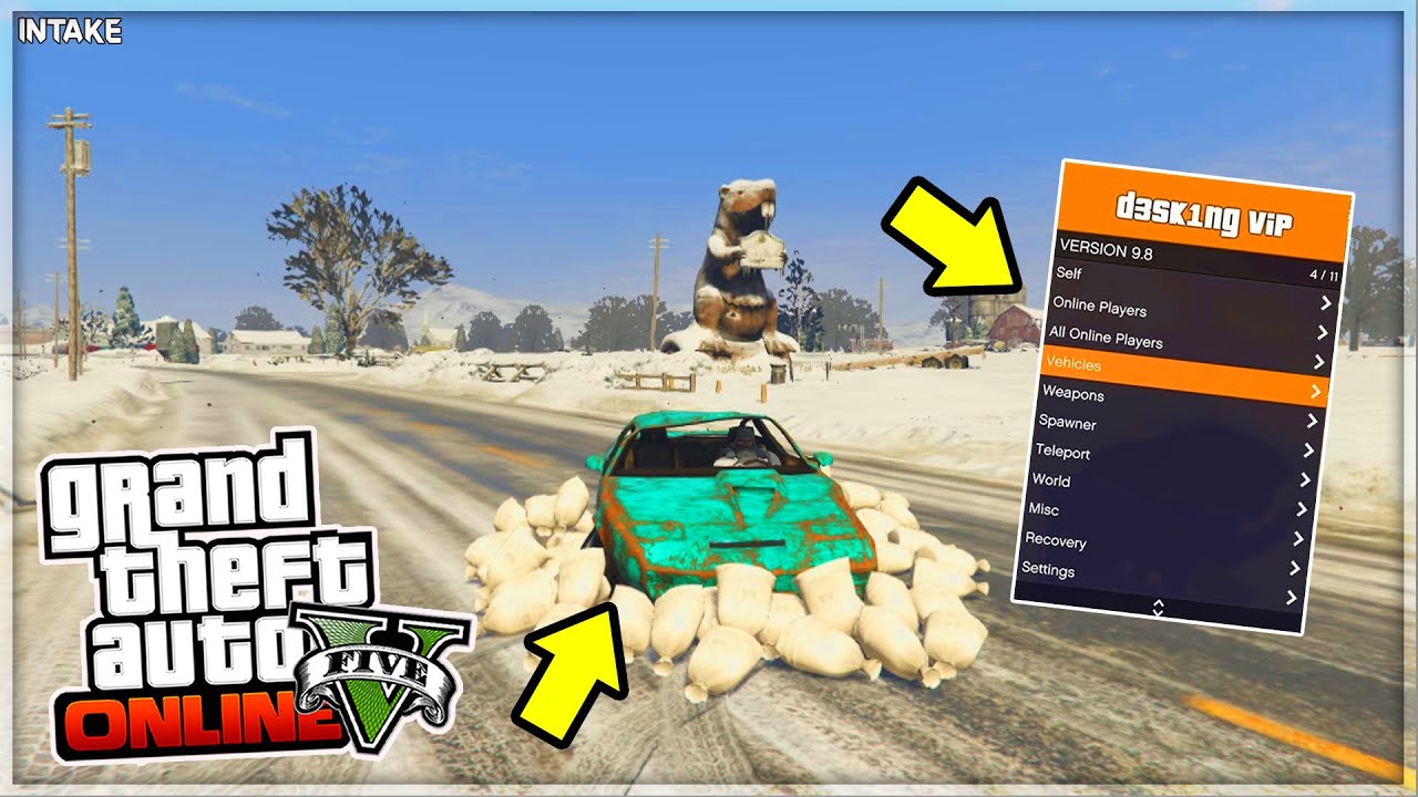 how to install gta 5 mod menu ps4 online 2021