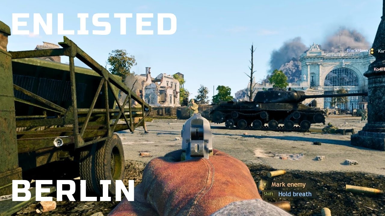 Enlisted gameplay: Battle of Berlin - The Kroll Opera House | Энлистед ...