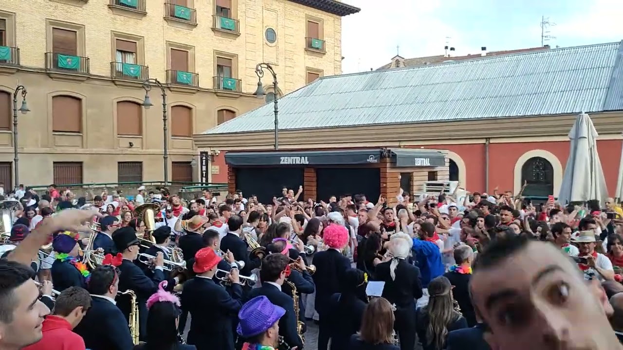 La Pamplonesa - Jota - Diana San Fermín 14 Julio 2024