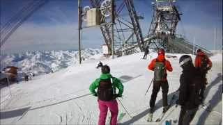 Lac du Lou - the classic, Off-piste skiing in Val Thorens 2012 2013