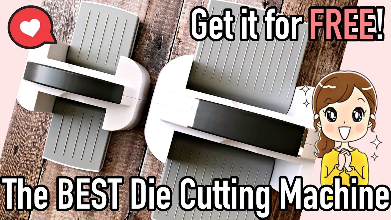 Get the BEST Mini Die Cutting/Embossing Machine for FREE now! ft