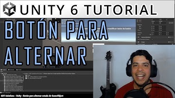 Crear botón para ENCENDER y APAGAR OBJETO en Unity - Tutorial Unity detallado para principiantes