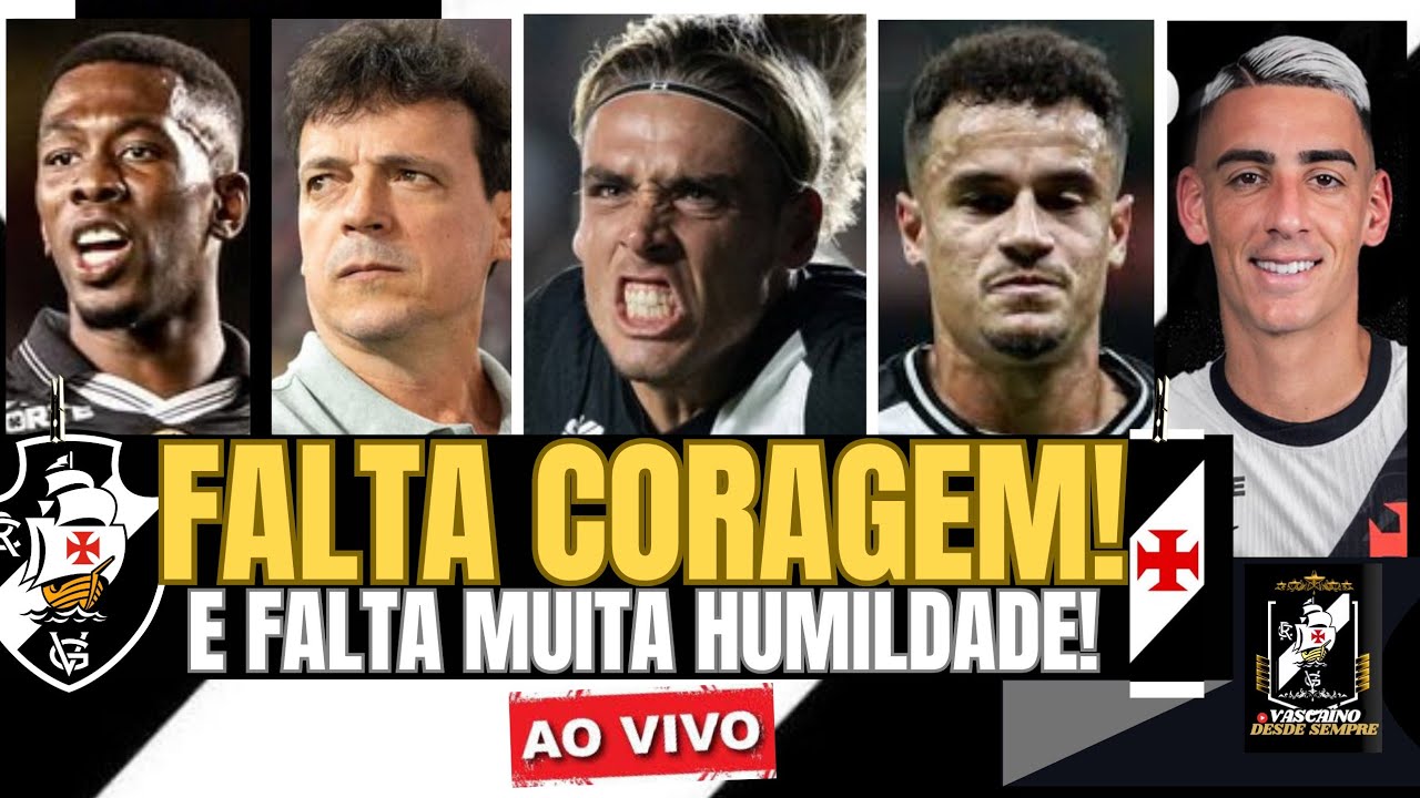 ⚠️FALTA HUMILDADE E CORAGEM NESSE TIME! | VASCO EMPATA E AVANÇA PRA SEMI | FIRA DINIZ E COUTINHO!!!