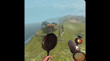FRYING PAN! - BONEWORKS Frying Pan and Nimbus Gun #boneworksvr