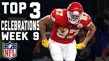 Top 3 Celebrations of Week 9! | Celebration Station | NFL NOW