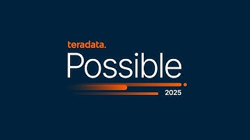 Teradata Possible 2025: SLB - Mission Critical Asset Performance Monitoring Using Industrial AI