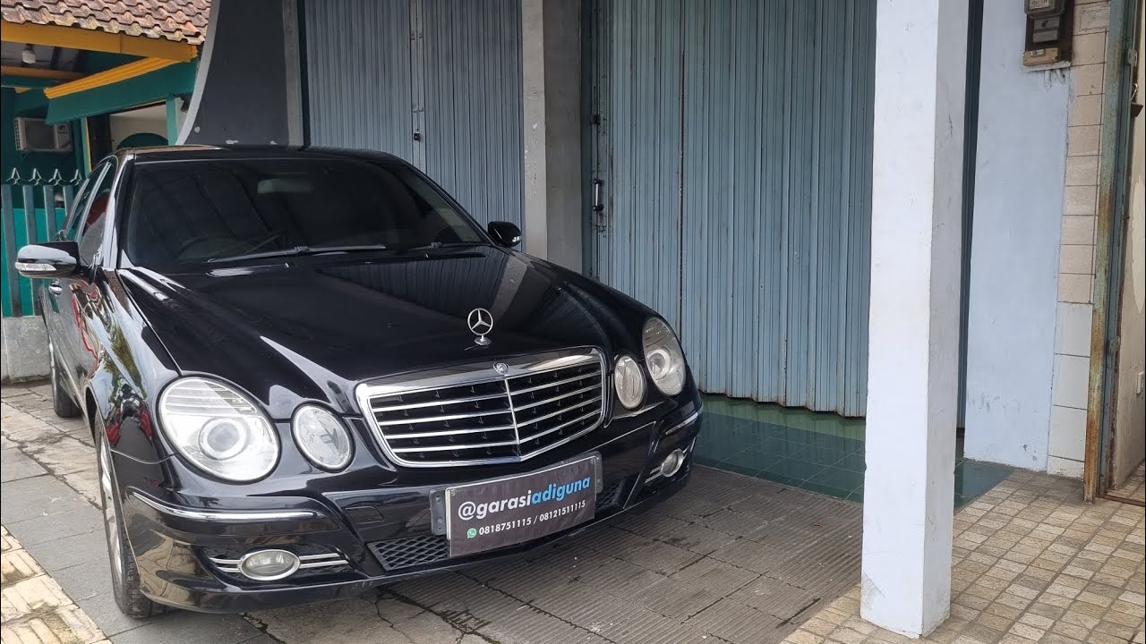 Mercedes Benz W211 E 200 Kompressor 2009 / 2010 !! Dijual !!