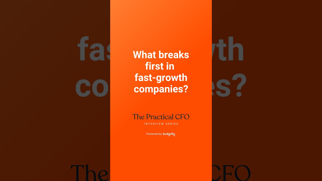 What breaks first in fast-growth companies