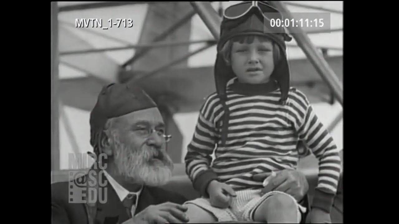 Oldest & Youngest Flyers, 1929 (Sound)
